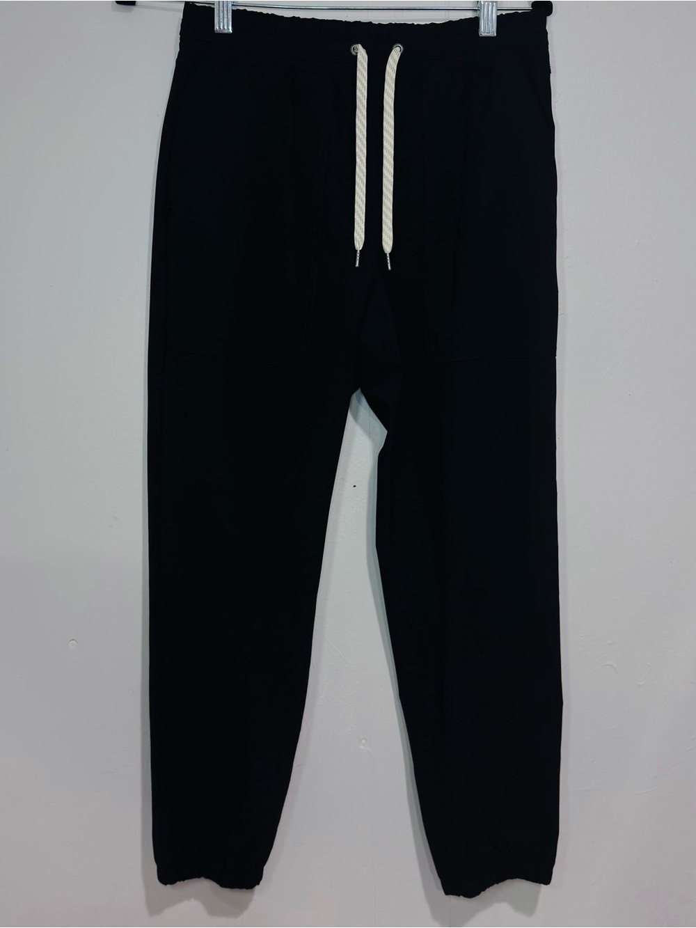 Vuori Black Drawstring Jogger Pants